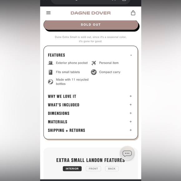 ✈️Dagne Dover Landon Caryall Bag ✈️ - Picture 11 of 13